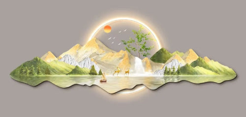 Green Misty Mountain