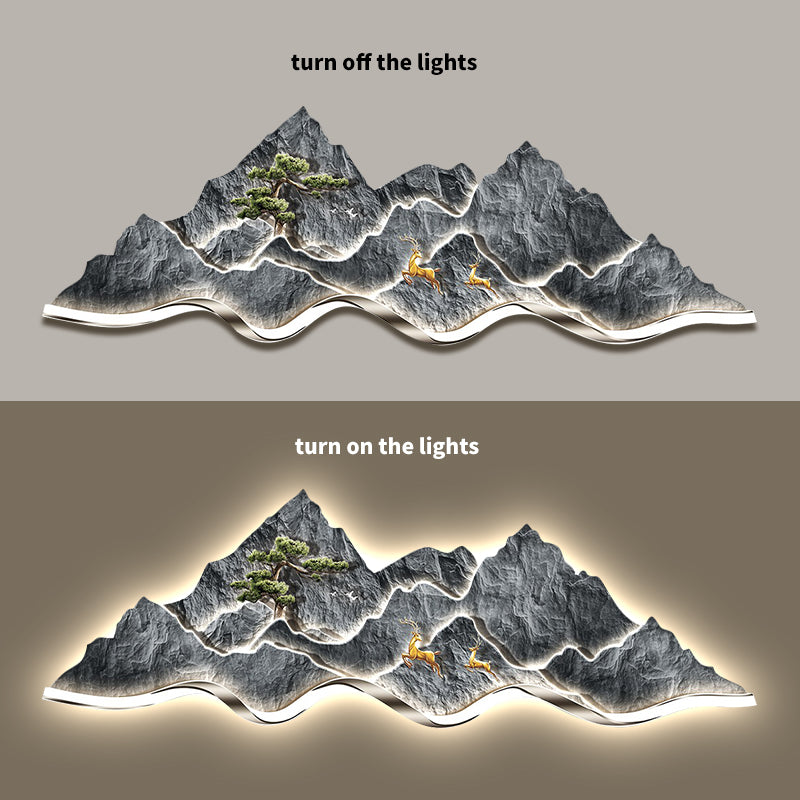 3D LED LANDSCAPE WALL ART DECOR DESIGN #1