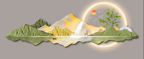 Green Misty Mountain